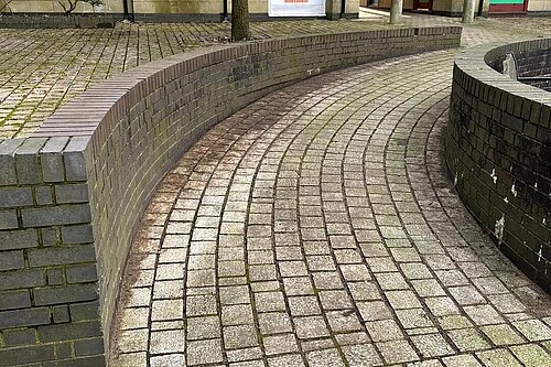 Clean footpath