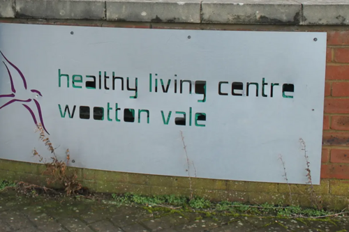 Wootton Vale surgery sign